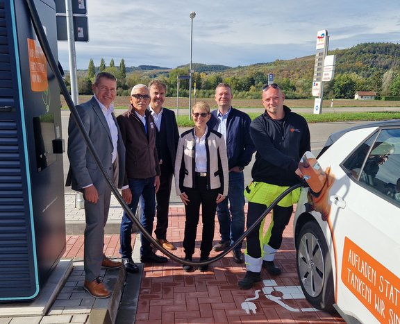 Inbetriebnahme Schnellader